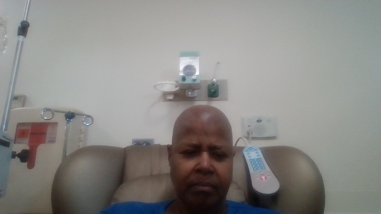 Me on 10-7-24 with a bald head